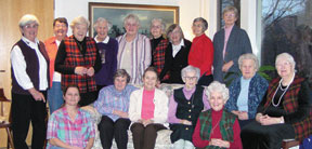 Retreat day for Our Lady’s Missionaries last fall at their Motherhouse in Toronto. L-R standing: Sisters Marie Clarkson, Joan Missiaen, Elaine MacInnes, Mary Hughes, Rosemary Hughes, Patricia Kay, Susan Moran, Gwen Legault, Frances Brady. L-R seated: Sisters Christine Gebel, Cecile Turner, Rosemarie Donovan, Pauline Doherty, Noreen Kearns, Doris MacDonell, Therese MacDonald.