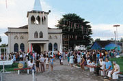 (Credit: David Eijsenck) The church of Itacoatiara today. The first Scarboro mission team to Brazil arrived here in 1961 to walk with the people.