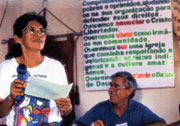 The People’s Assembly, held every two years, brings together the communities throughout the Prelacy of Itacoatiara. Scarboro missionary Bishop George Marskell (seated above) saw his pastoral mission as one of empowering the people, recognizing their dignity as sons and daughters of God. He said, 'I hope to see the day when people have enough to eat, just salaries, better working conditions, title to their land; because this is what God wants—fullness of life for all people.'