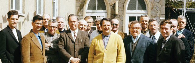Some of the more than 37 Scarboro priests who worked in Japan since 1948 from a period of a few months to upwards of 50 years