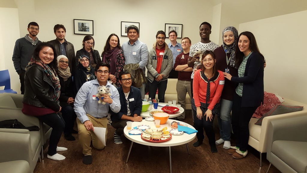 Participants in a Muslim-Catholic Student Dialogue meeting. Photo credit: Vivian Kwok.